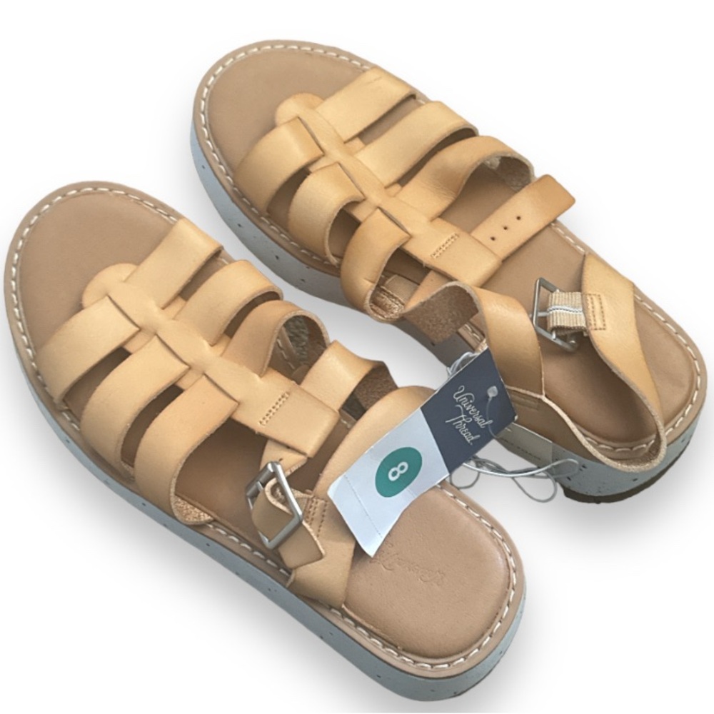 Nwt Universal Thread - Justine Platform Sandals - image 5